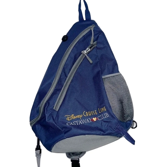 Disney Cruise Line Castaway Club Shoulder Bag Sling Backpack - Picture 16 of 16